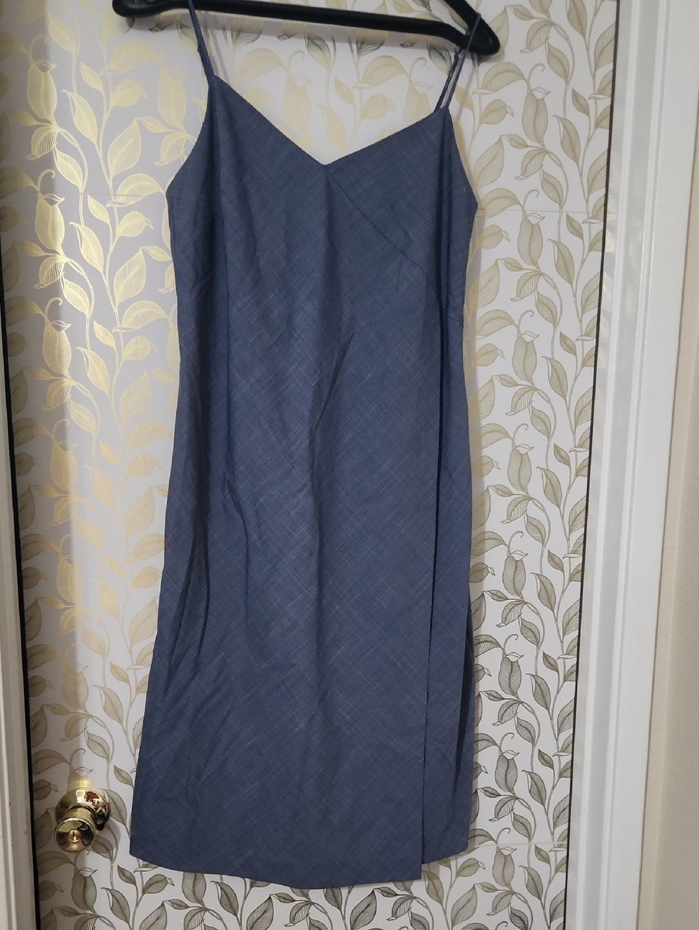 Banana Republic Navy Blue Dress with Label Detail